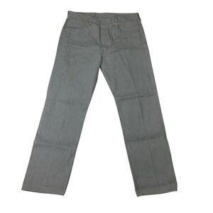 Levi’s 501 Original Button Fly Sz 35W 32L Grey